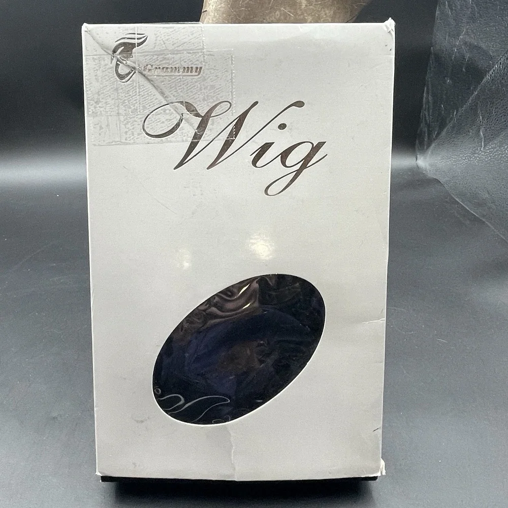 Grammy Wig Short Black Bob‎ Wig Layered Bangs Costume Cosplay Wig